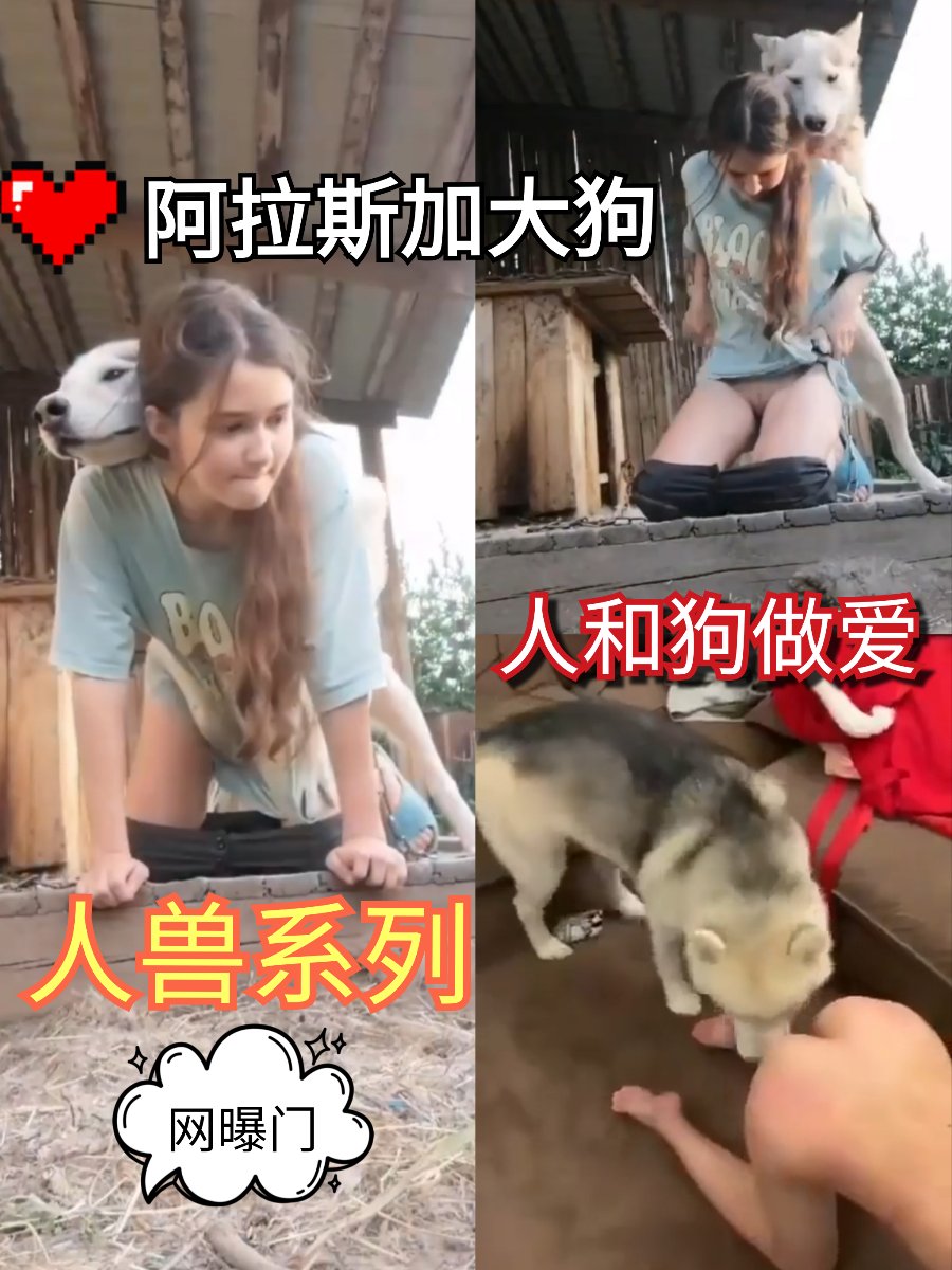 网曝门人兽做爱阿拉斯加大狗后入插逼