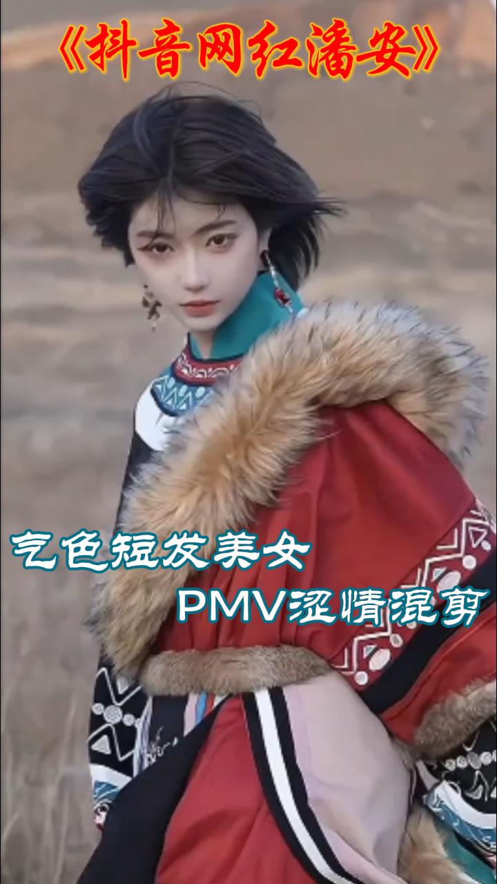 【pmv 系列】  抖音网红潘安 气色短发美女 涩情混剪