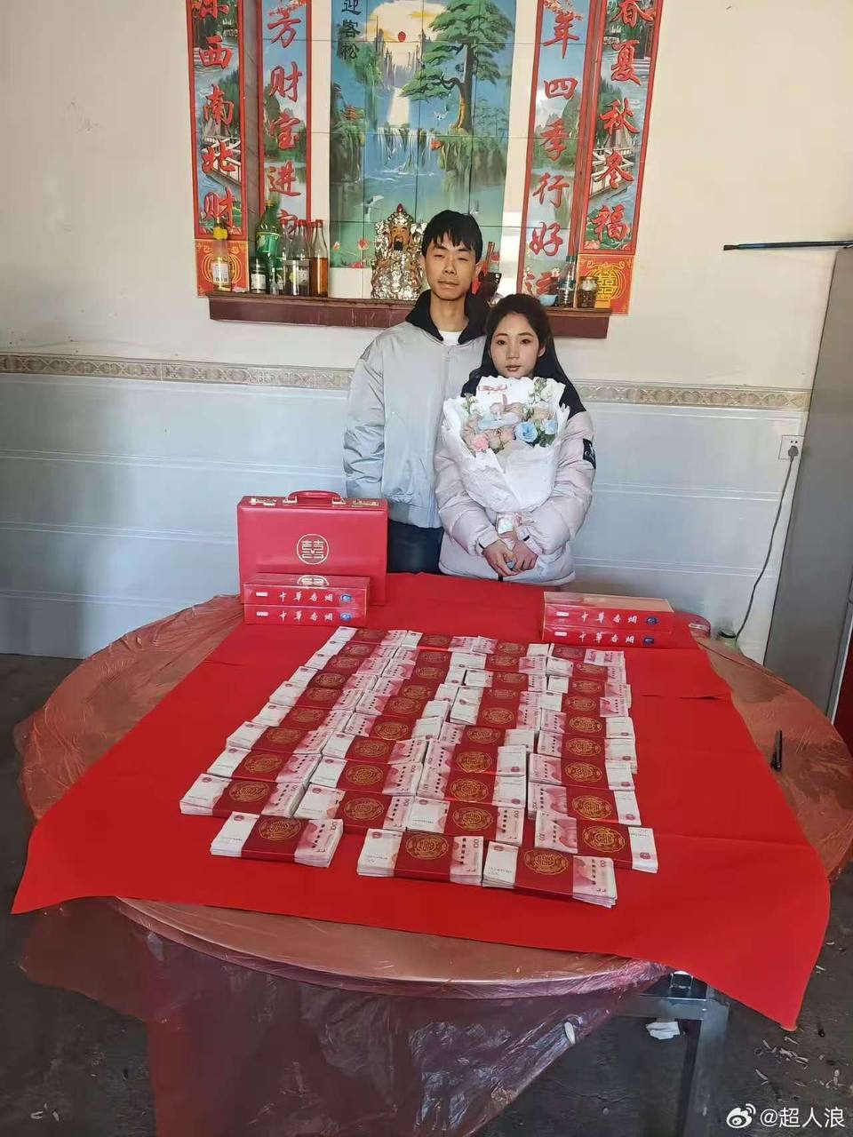 江西老表真有钱 38.8万彩礼 😳