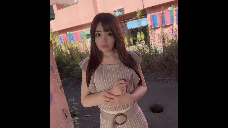 初摄影・露脸！！偷偷去废墟心灵景点・・・一面害怕一面感受絶顶无套中出！！ FC2-PPV-3680908