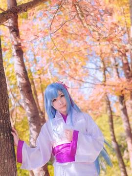 《Re从零开始的异世界生活》长发蕾姆和服 C O S P L A Y