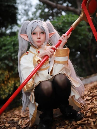 上杉绘梨落 (Uesugi hui Nashi Ochi) cosplay Frieren – Sousou no Frieren