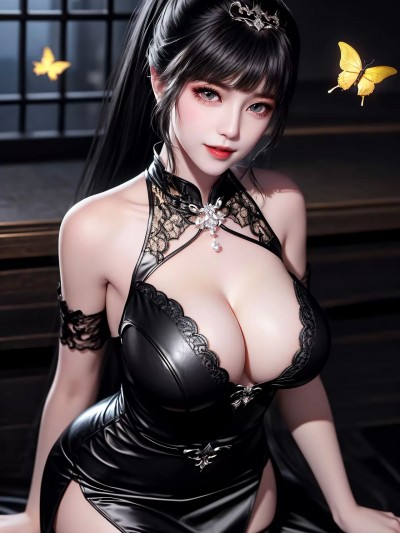 斗罗大陆 小舞 性感皮衣 [AI Generated]