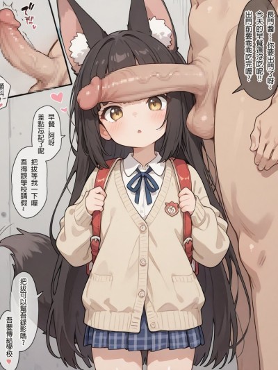 [AI Generated] [NagatoPapa] 女儿幼妻长门酱的早晨运动