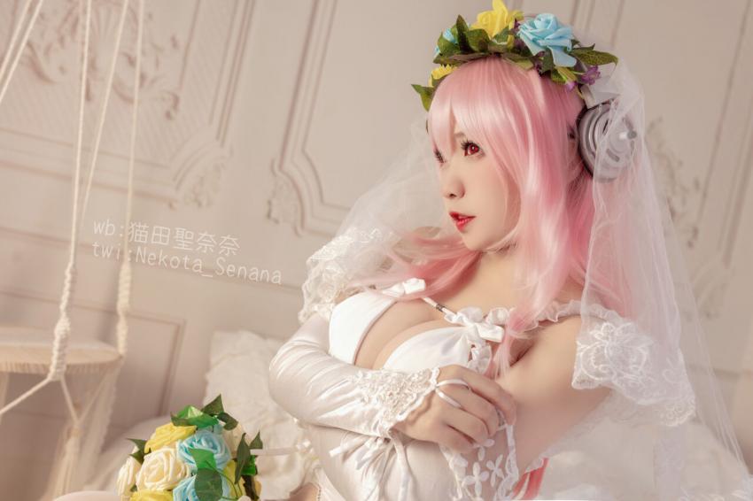 [猫田圣奈奈(桃之啾啾)] 索尼子十周年花嫁