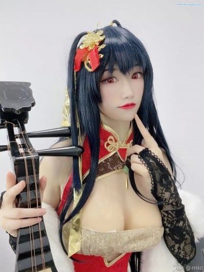 [coser衣衣] 碧蓝航线 大凤旗袍 Azur Lane Taihō Qi Pao