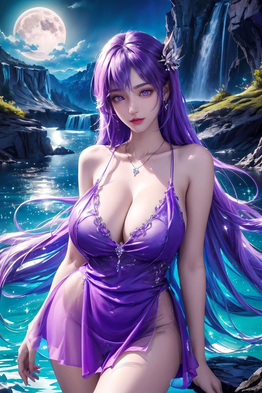 【AI绘画】神印王座 圣采儿荤素