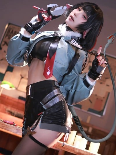 水淼Aqua cosplay Jane Doe – Zenless Zone Zero