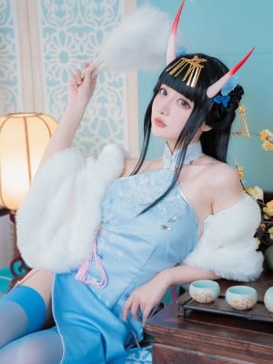 [紫氯氯] - 能代 貅 旗袍