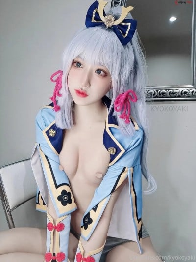 Kyokoyaki cosplay Ayaka Kamisato – Genshin Impact