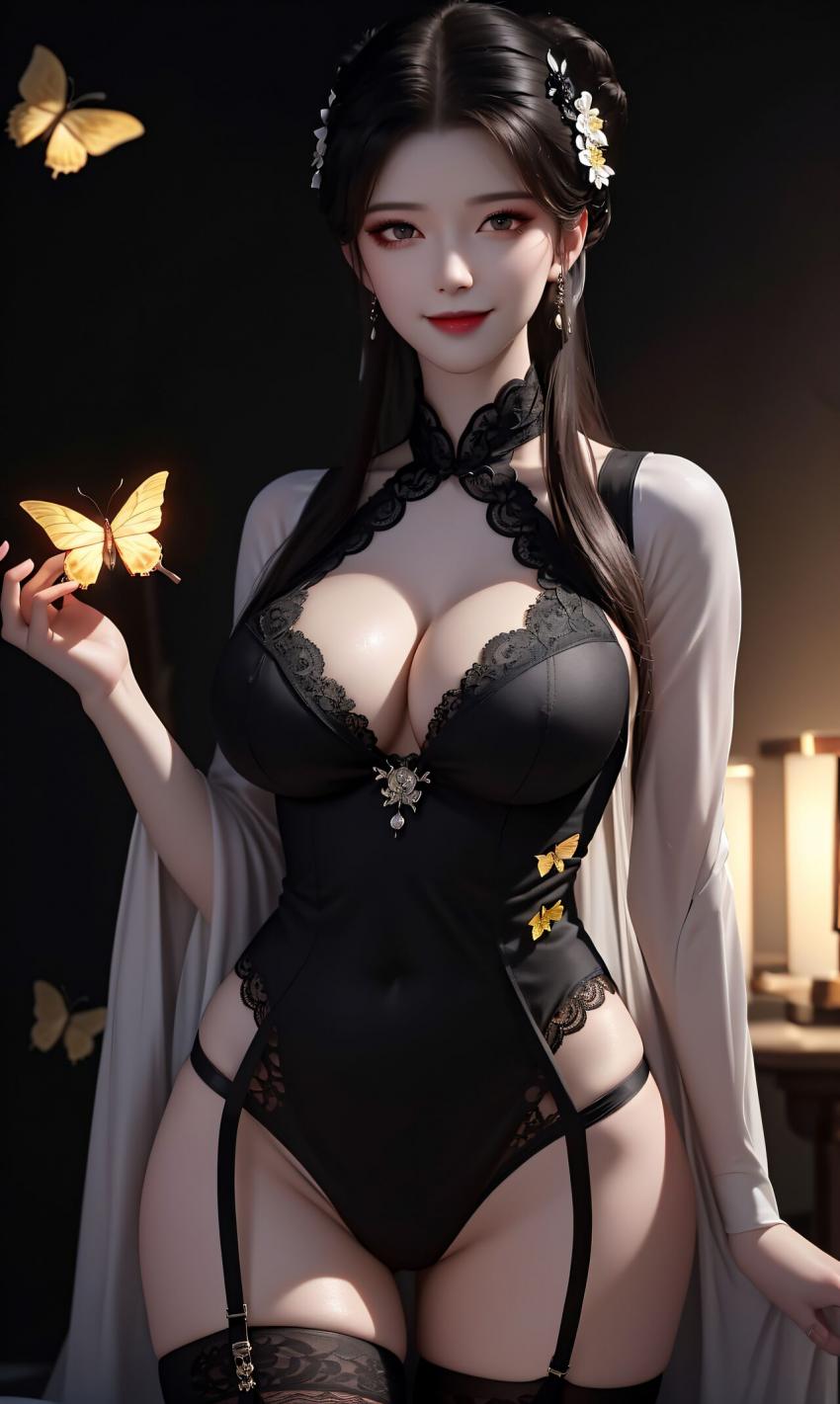 【AI绘画】赘婿 苏檀儿巨乳