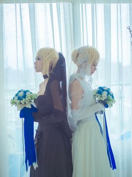 神啊，请允许我行走在你的光明与黑暗之中saber C O S