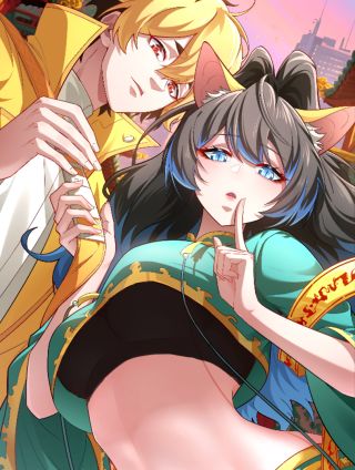 在一个现代魔法的世界里，一位神秘的穿越者