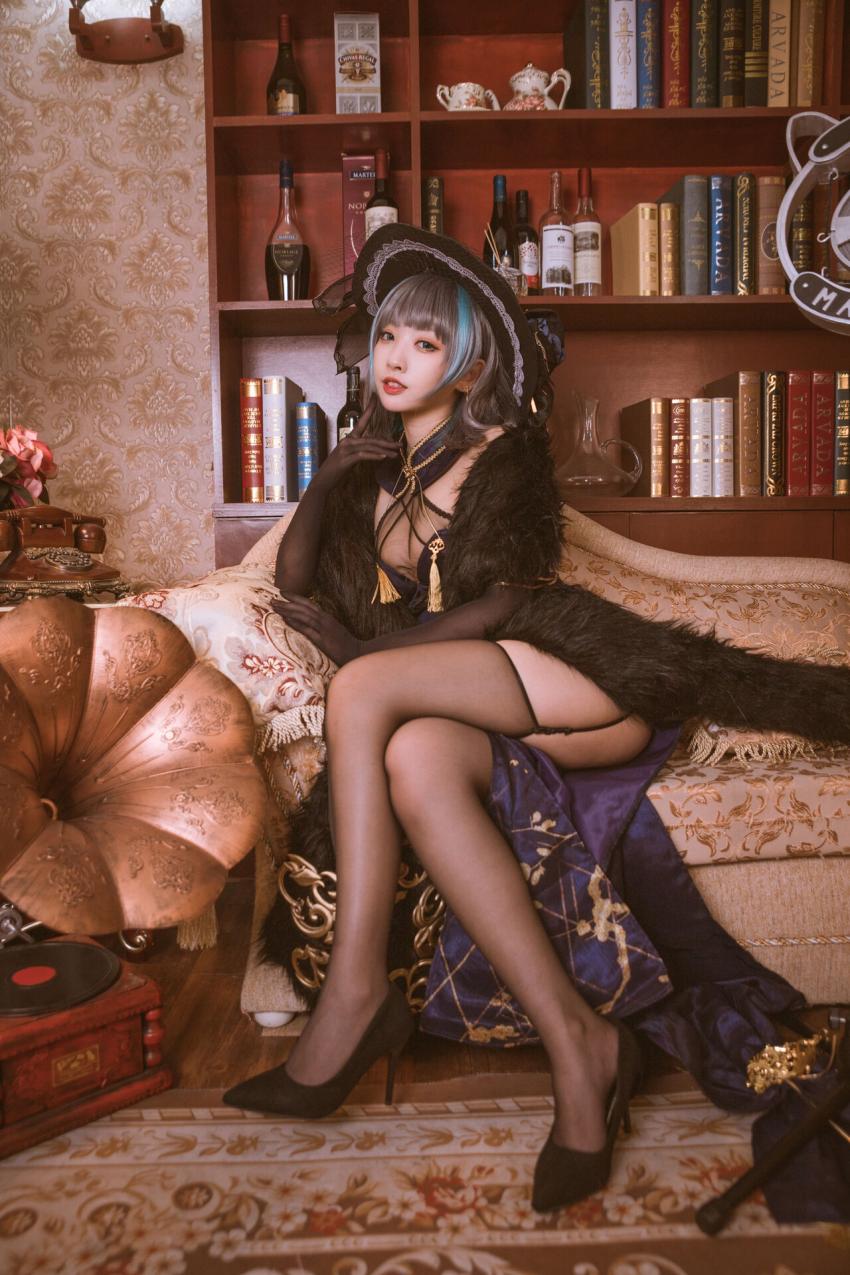 宫本桜(宫本樱樱饼) - 柴郡旗袍 音乐绚烂