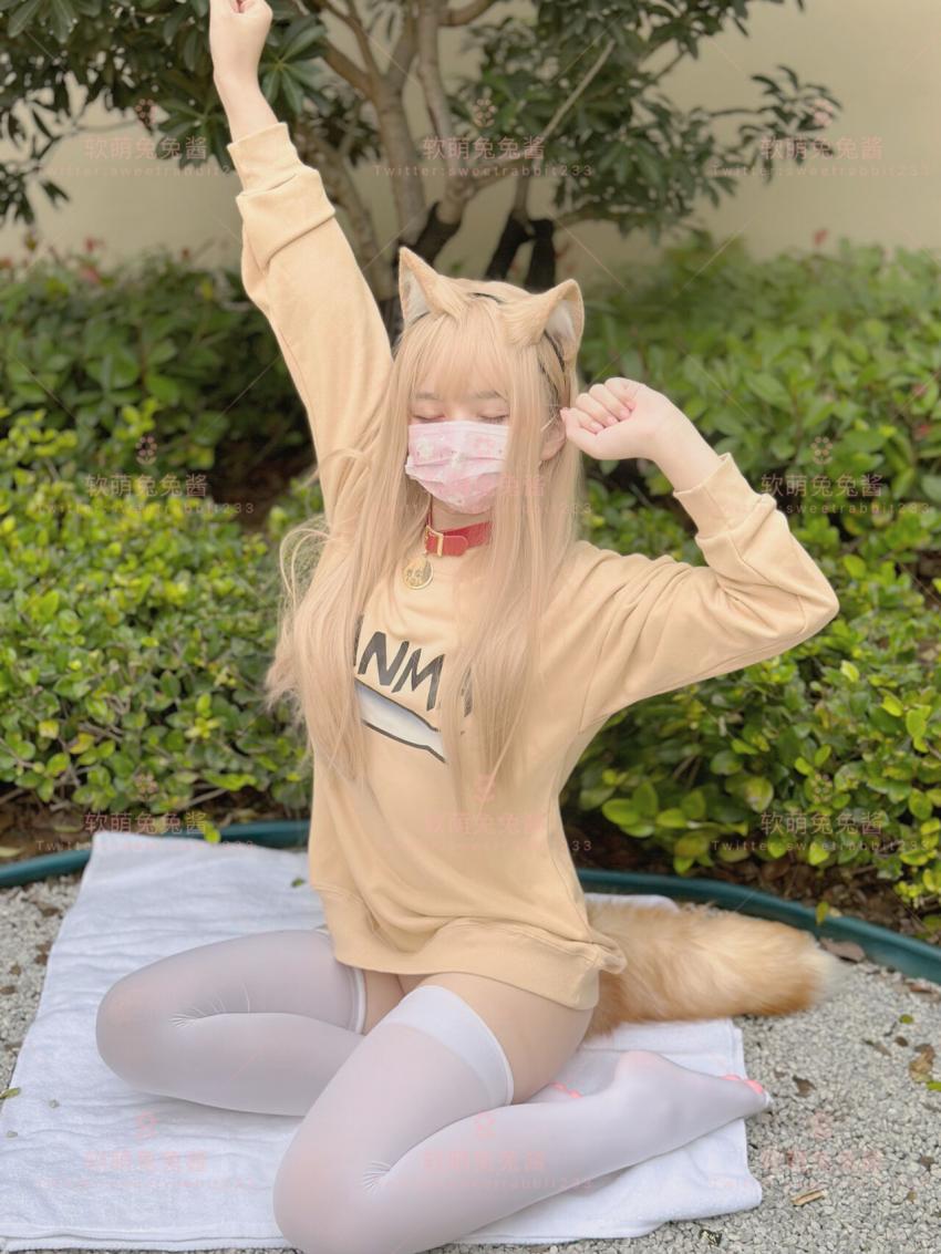 软萌兔兔酱 - NO.011 爱猫人士 [76P1V-1.9GB]