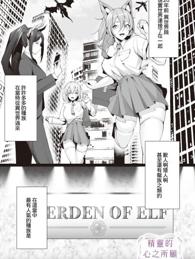 [Amerins汉化] [くぐろふ] エルフの思うまま (COMIC ルクセリア vol.02) [DL版]