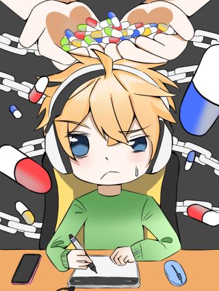 患上幻听幻觉忧郁症依然想要成为漫画家的我