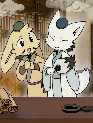 兔子刘备与狐狸诸葛亮