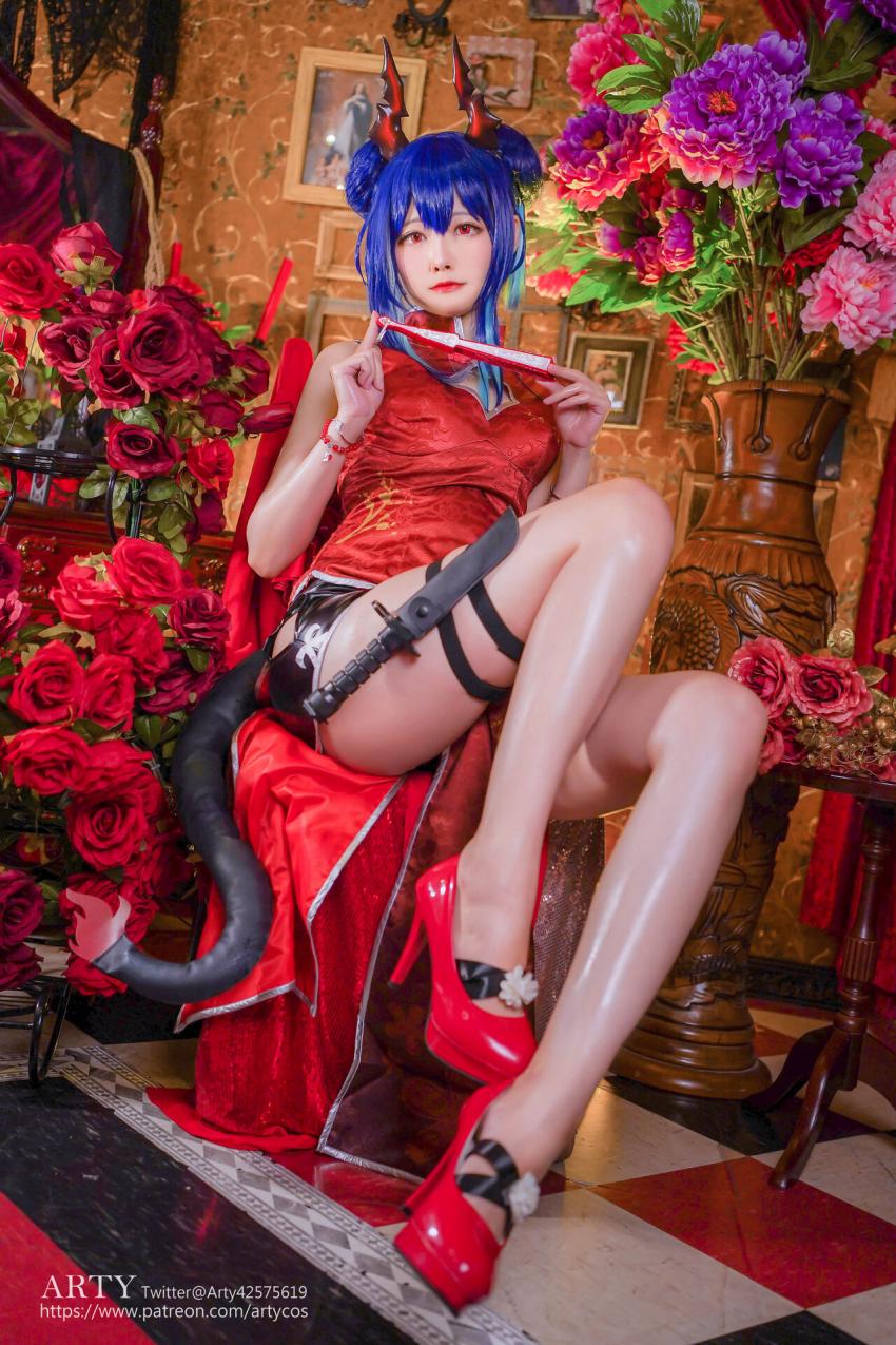 Arty huang - Arknights Chen qipao