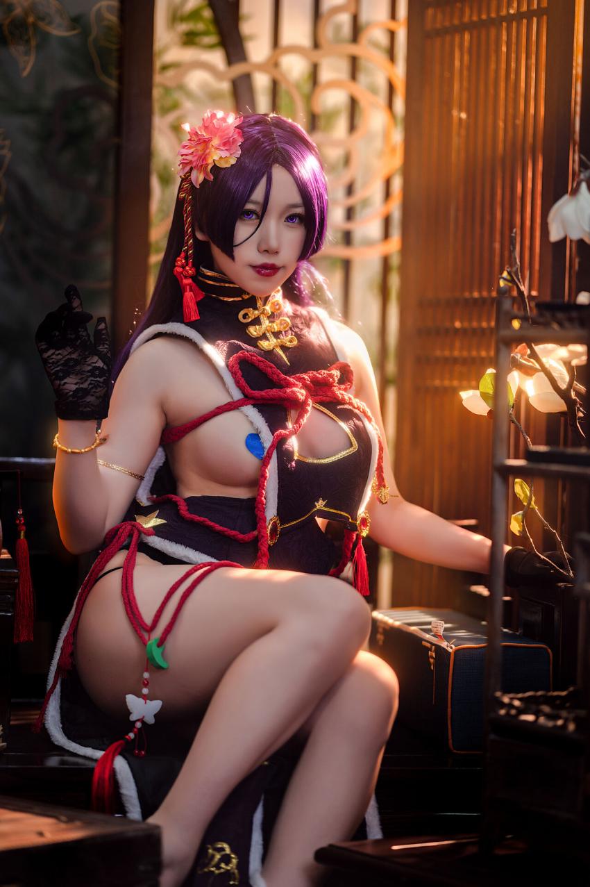 一北亦北 - 奶光新春旗袍