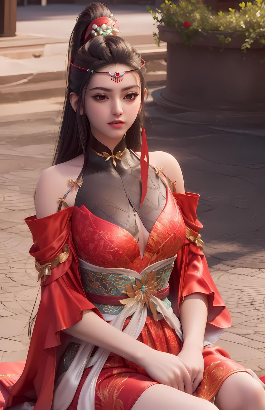 【AI绘画】沧元图 柳七月