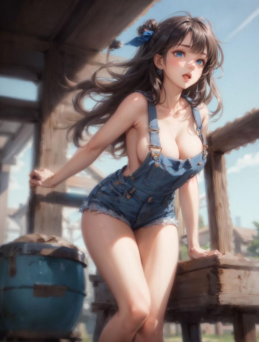 【AI绘画】七玥爱艺术爱女孩