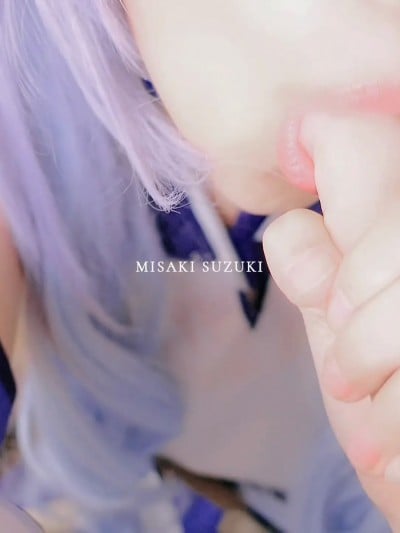 铃木美咲 cosplay Keqing – Genshin Impact – Part 2