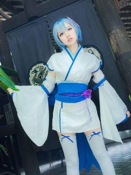 《Re从零开始的异世界生活》蕾姆幼年和服 C O S P L A Y