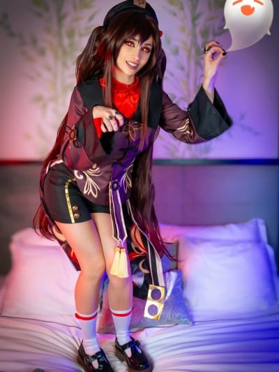 OnlyFans – Aery Tiefling cosplay Hutao – Genshin Impact