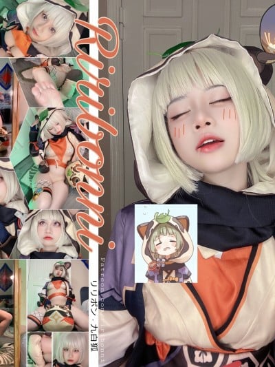 Genshin impact_A ninja little_Sayu cosplay Riribonni