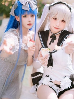 贤儿sherry &amp; 腥味猫罐 - フォーミダブル &amp; 伊吹 (アズールレーン)