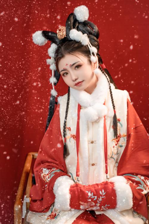 喵小吉 NO.073 玉兔迎春