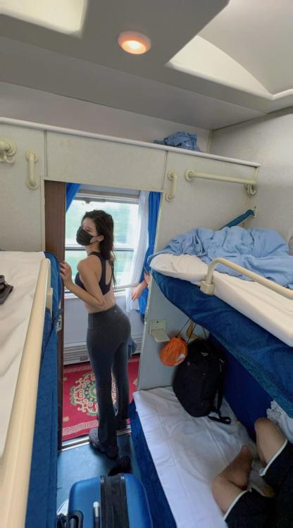 就是阿朱啊 NO.226 火车卧铺