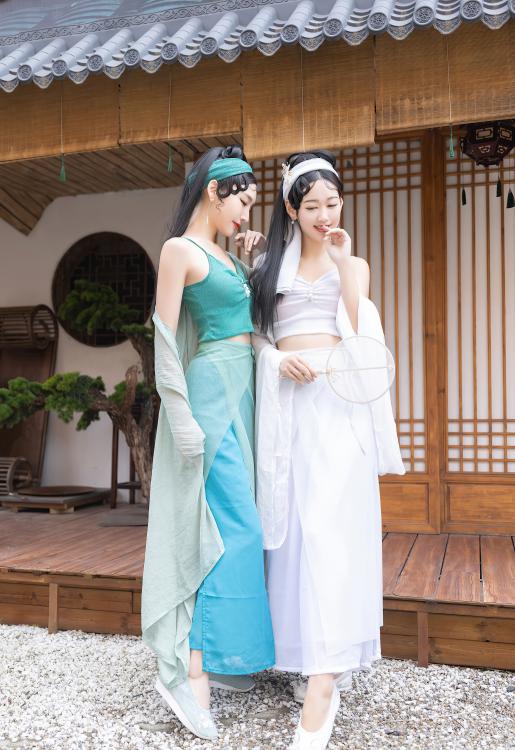 唐安琪 NO.009 古风 小青和小白