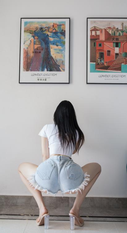 Cool文茜 NO.003 牛仔短裤