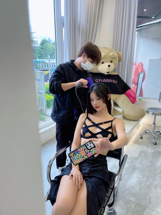 就是阿朱啊 NO.229 洗个头而已，格局要打开