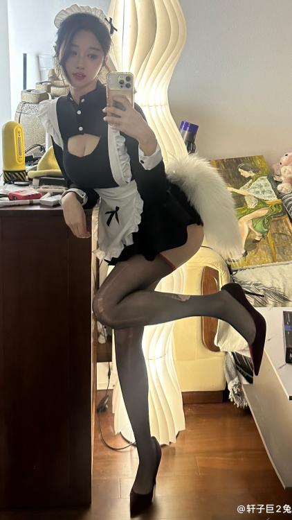 轩子巨二兔 NO.018 女仆装