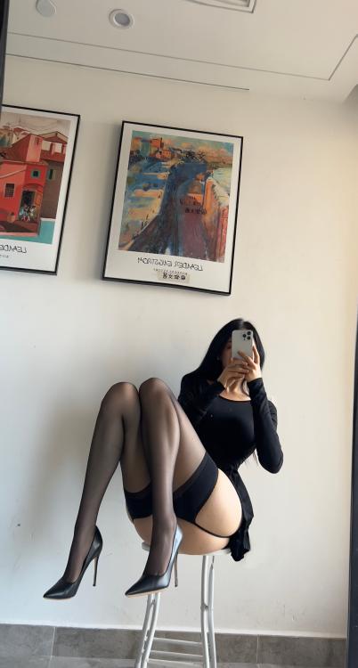 Cool文茜 NO.015 吊带黑色