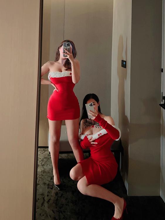 洁己u NO.072 圣诞双美