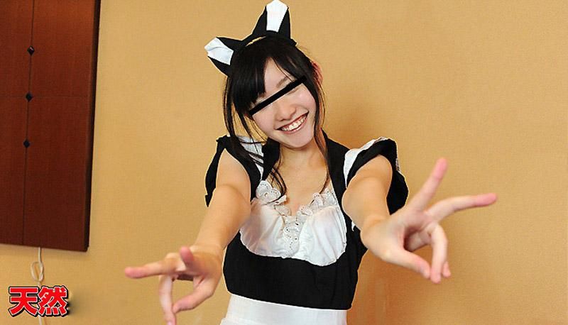 适合穿女僕服的年轻女孩 _10musume_110911_01