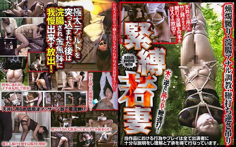 紧缚少妻 蜡烛玩弄・浣肠肛门调教・鞭打倒吊 86AXDVD00342