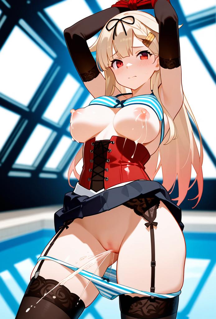 游戏宅女们的堕落副本，在客厅用飞机杯与酸奶灌肠，将哈尔福德、长岛与夕立全员调教成精液满溢的肉便器