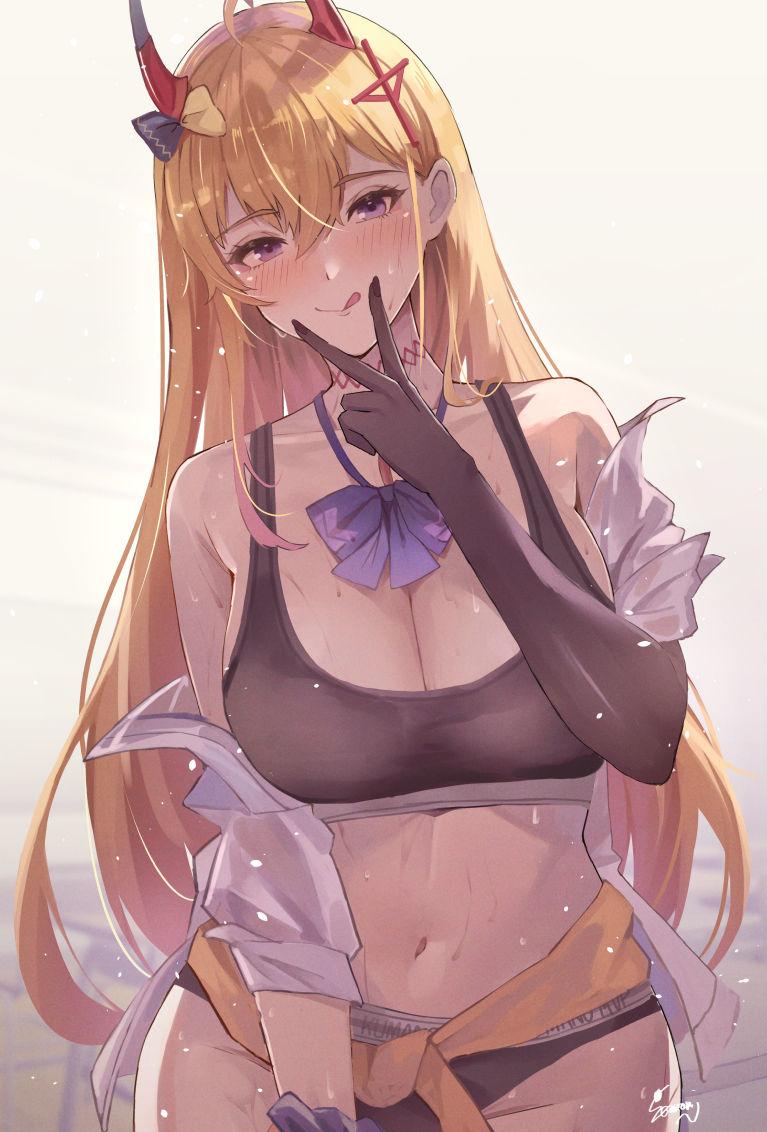 为了与爱人的约会时间，用口交来决定胜负的里芙与芬妮会被爱人肏到神志不清吗，在另一人的捣乱之下，尽情享受与爱人的3P之夜，约会当天，再与不服输的少女们来一场乳交对决吧