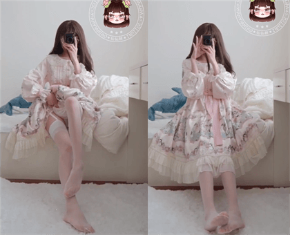 仙仙桃-洛丽塔仙女裙