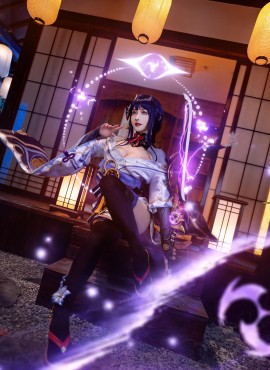 露儿大魔王-NO.08雷电将军[17P]