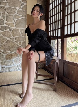 就是阿朱啊-5月微密圈紫色纱裙美人鱼