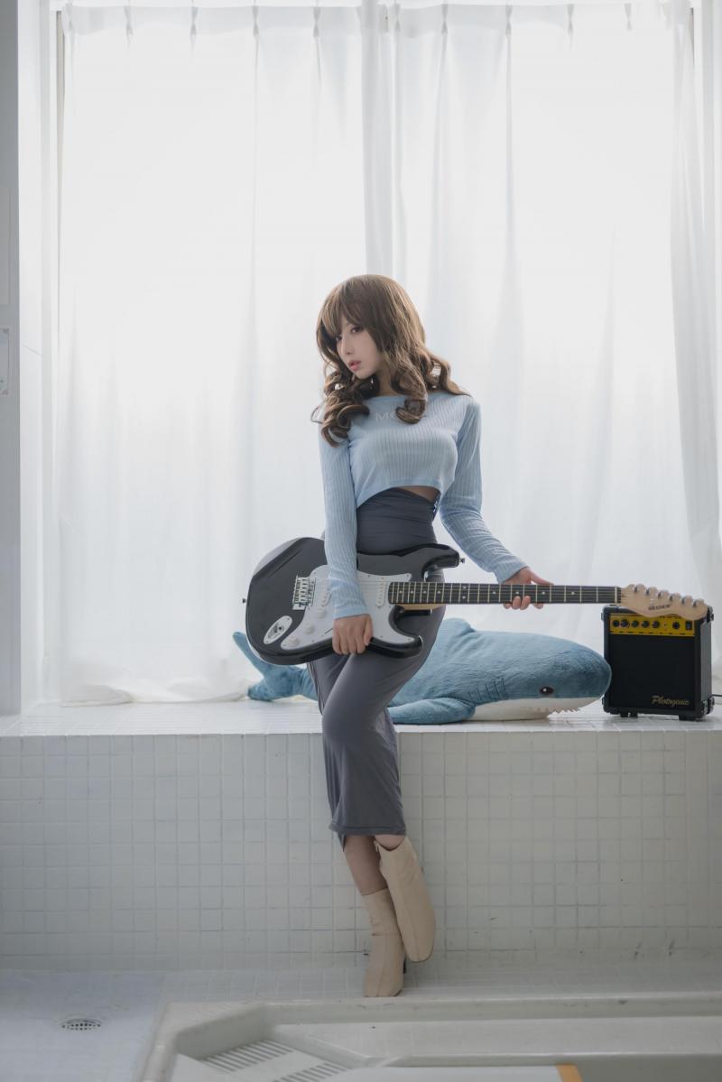 Shika小鹿鹿 - NO.76 吉他妹妹 [21P]