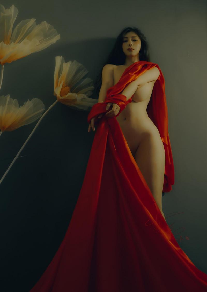 樱晚gigi - NO.21 粉丝群收费写真21 春.染 [25P]