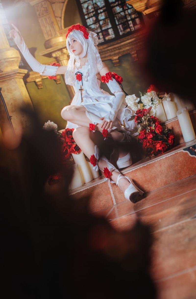 南桃 Momoko - 德丽莎花裳月纱