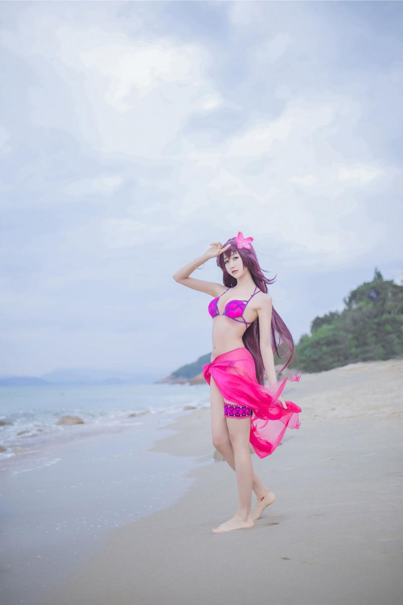 木绵绵- 泳装斯卡哈